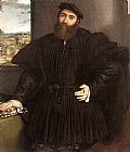 Portrait of a Gentleman by Lorenzo Lotto